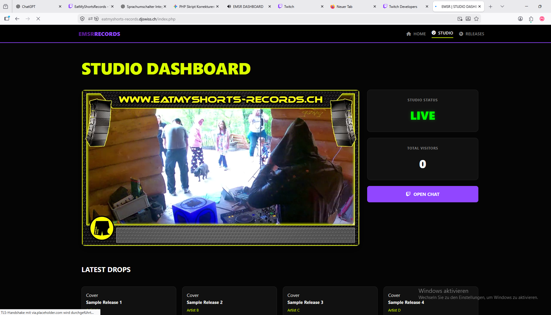 EMSR Live Stream